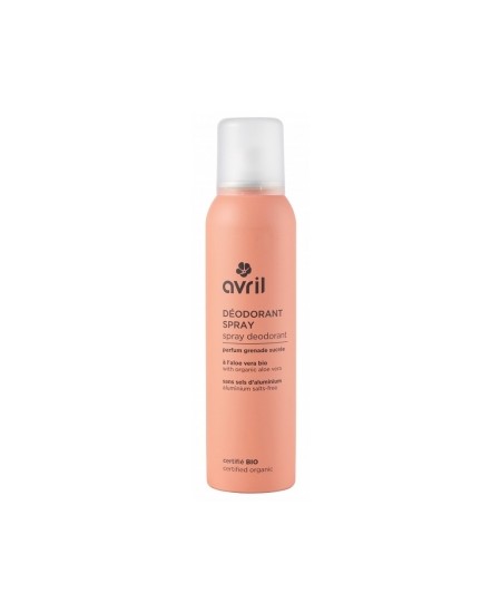 Avril - Déodorant spray parfum grenade sucrée – 150 ml