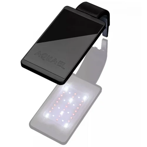 Extérieur pratique：Rampe LED aquarium eau douce, noire, AQUAEL LEDDY Smart - 4,8W,2.0, Jour & Nuit