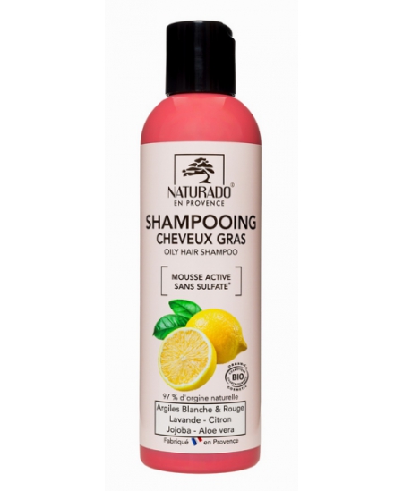 Naturado - Shampoing cheveux gras - 200 ml
