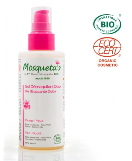 Mosqueta's - Gel démaquillant doux visage et yeux - 150 ml