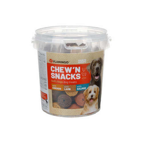 FRIANDISES POUR CHIEN 'CHEW'N SNACK' FLAMINGO® - MIX - 450G