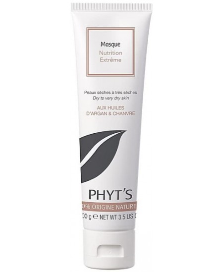 Phyt's - Masque Nutrition Extreme huiles d'Argan et de Chanvre - 100 gr