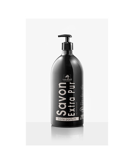 Naturado - Savon liquide Extra Pur sans parfum - 1 L