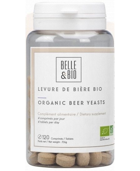 Belle et Bio - Levure de bière bio - 120 comprimés
