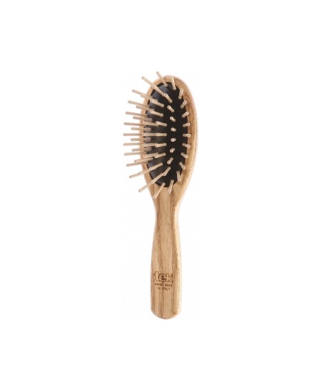 Tek - Petite Brosse ovale en Frêne Naturel - 100 ml