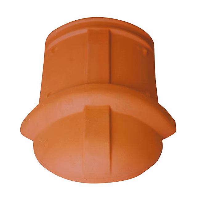 About arêtier – faîtière droit Romane rouge terre cuite