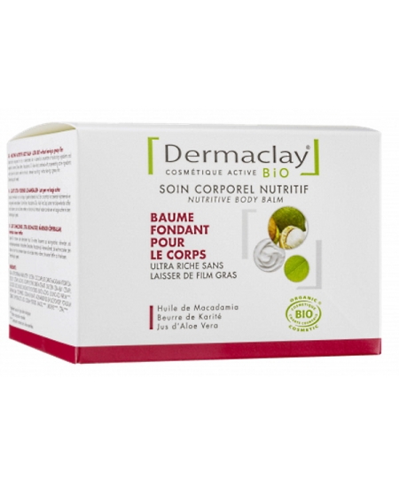 Dermaclay - Baume fondant pour le corps soin nutritif - 300 ml
