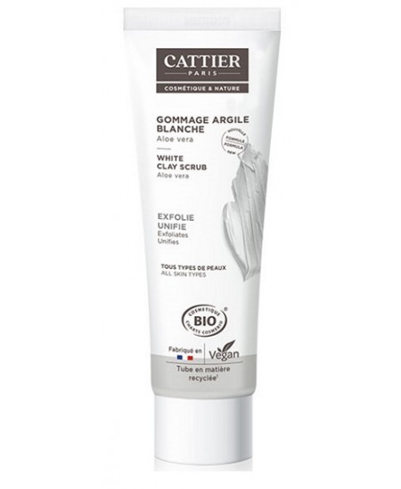 Cattier - Gommage à l'argile blanche - 100 ml