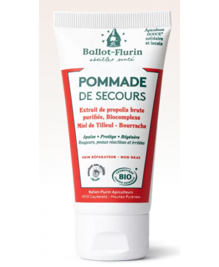 Ballot Flurin - Pommade de secours à la Propolis - 50 ml