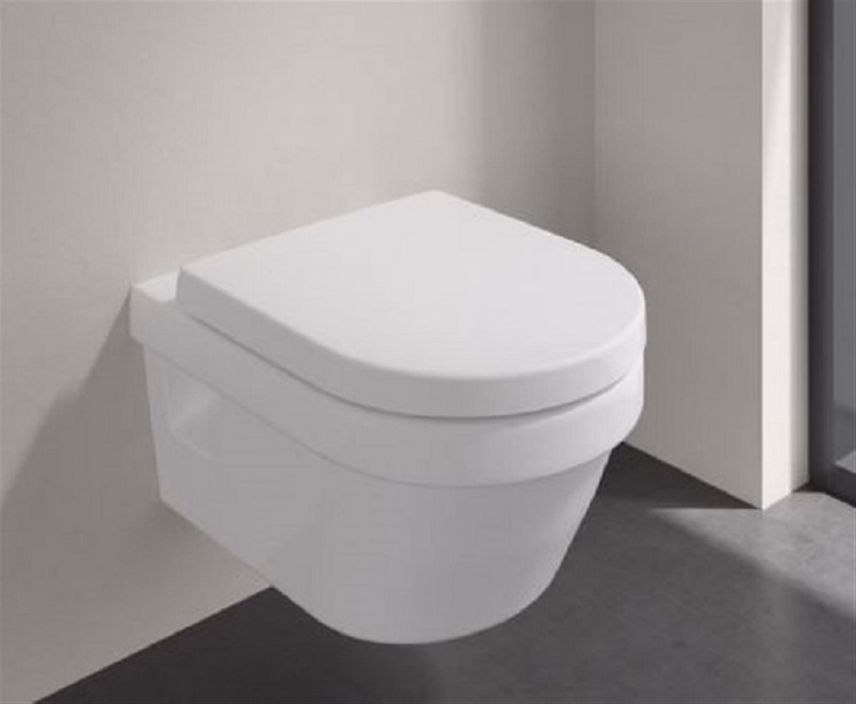 Abattant Targa Architectura BLANC avec frein de chute – déclipsable, Blanc