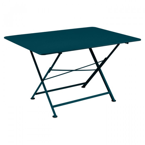 TABLE CARGO 128X90 BLEU ACAPULCO FERMOB®