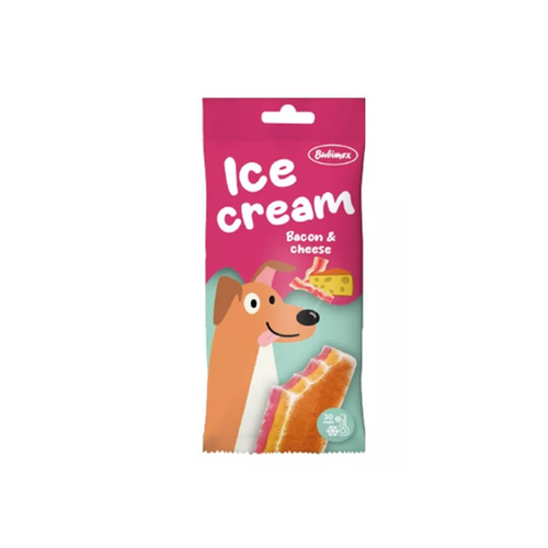 GLACE SNACK POUR CHIEN - CHEESE/BACON - BUBIMEX®