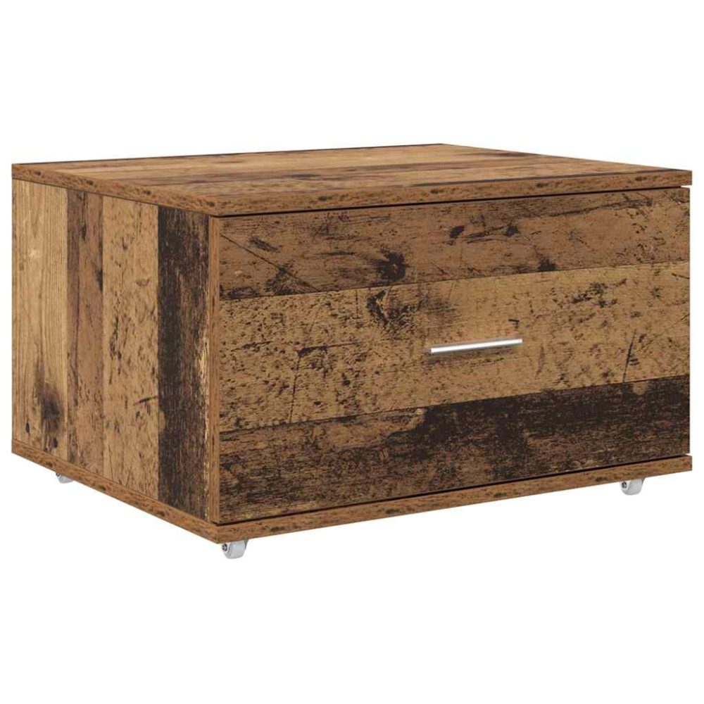 vidaXL Armoire à tiroirs 55 x 45 x 31 cm Bois ancien