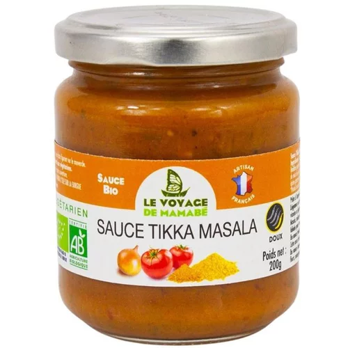 Idée extérieure:Sauce tikka masala bio Le voyage de Mamabé - 200 g