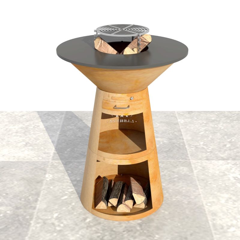 Brasero corten 60 cm