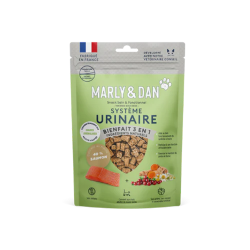 FRIANDISES POUR CHAT TENDRES BOUCHÉES MARLY & DAN® - URINAIRE - 40G