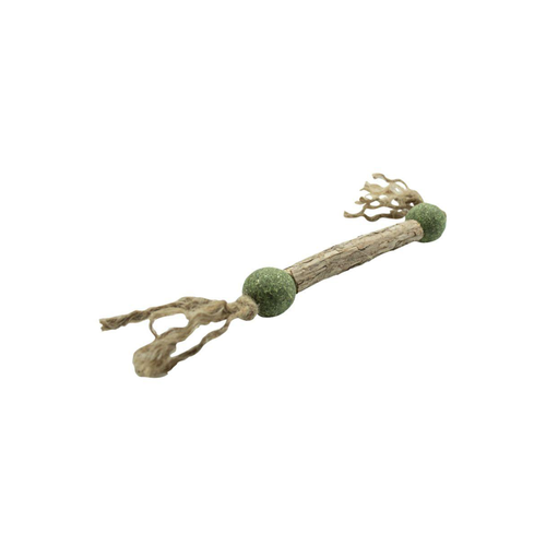 JOUET POUR CHAT BUBIMEX® BOIS DE MATABI ET HERBE À CHAT