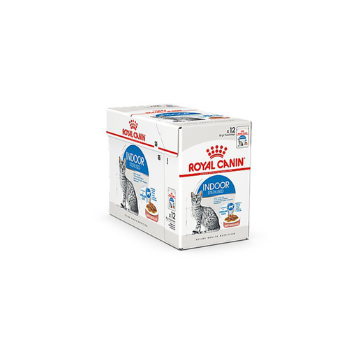 SACHET FRAÎCHEUR EN SAUCE CHAT ROYAL CANIN® INDOOR STERILISED - 12X85G