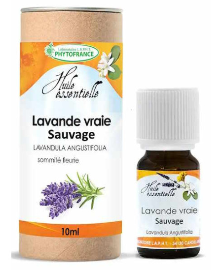 Phytofrance Huile essentielle de Lavande Vraie Sauvage 10ml