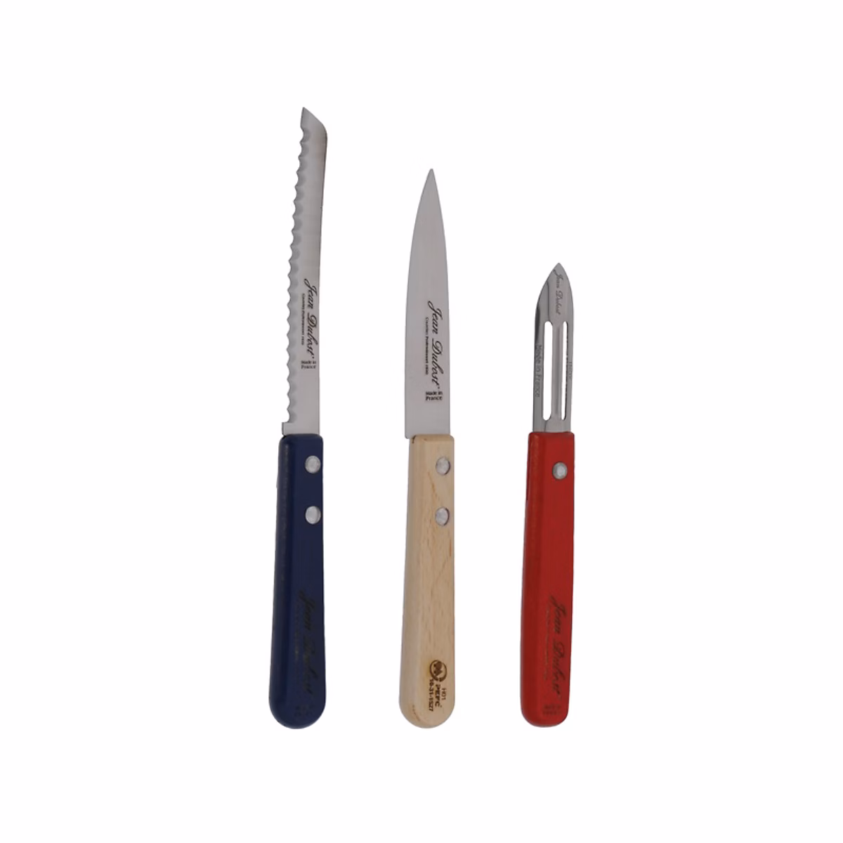 Accessoire de découpe – Coffret 3 couteaux de cuisine Jean Dubost CB10A250HC2364
