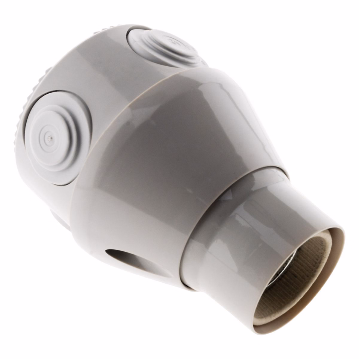 Douille orientable E27 – Blanc, Zenitech