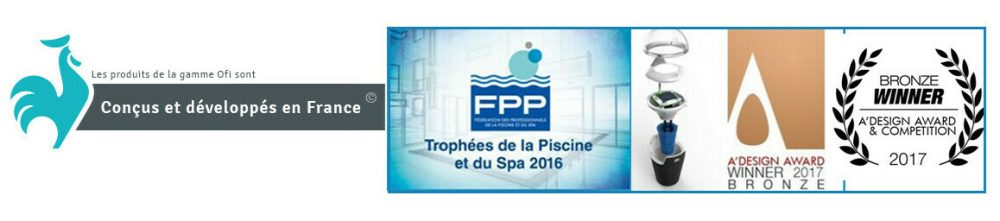 analyseur d'eau de piscine connecté Ofi by CCEI