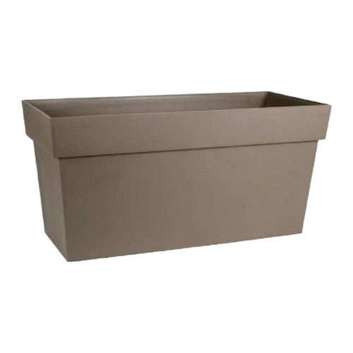 MURET À RÉSERVE D'EAU AVEC ROULETTES 80CM TAUPE EDA® TOSCANE