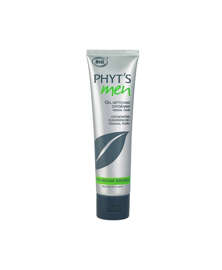 Phyt's - Gel nettoyant oxygénant Phyt's Men Menthe Ginseng - 100 gr