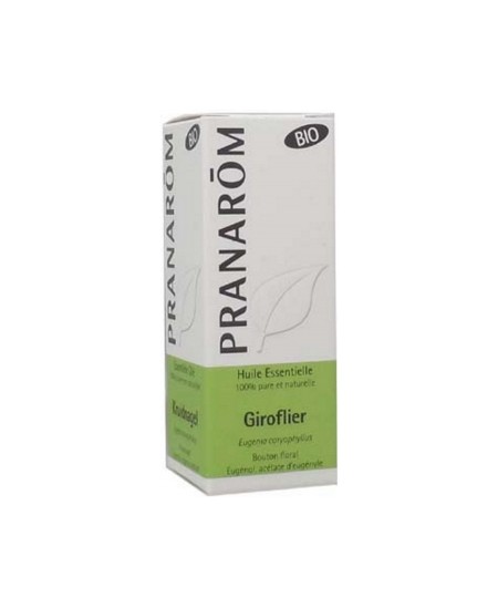 Pranarôm - Giroflier Clou de Girofle Bio Flacon compte gouttes - 10 ml