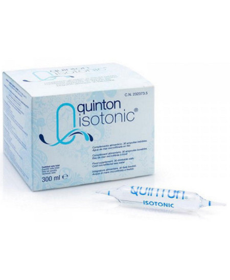 Quinton Isotonic buvable 30 ampoules de 10ml