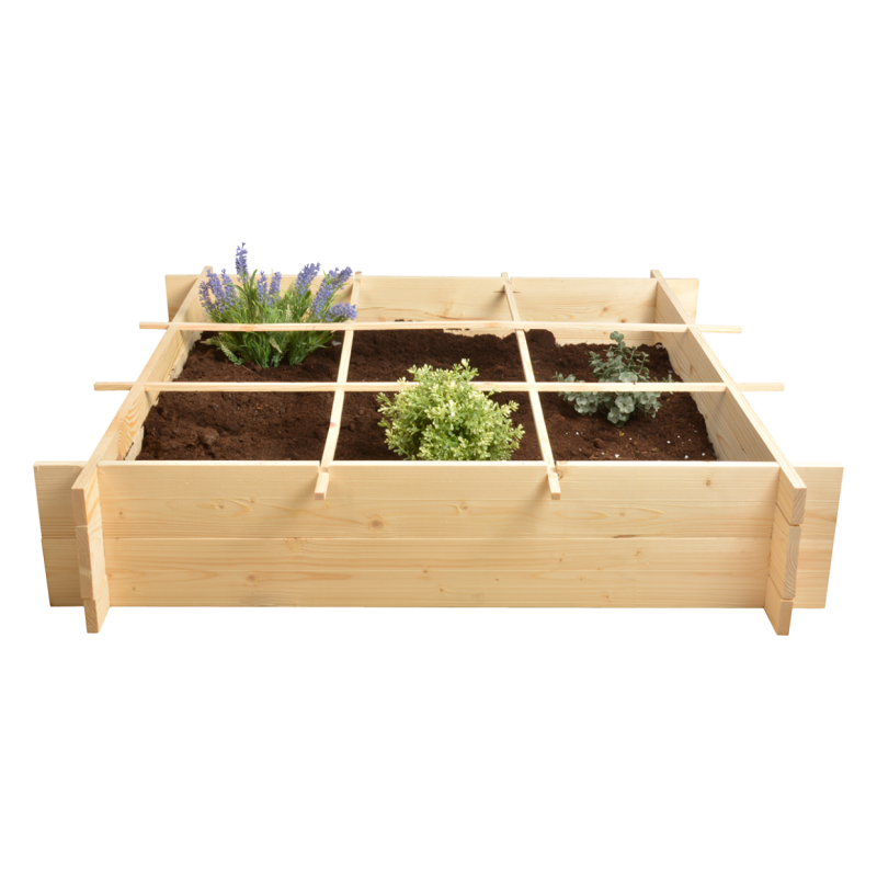 Carré de potager en bois - destockage