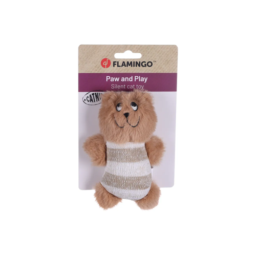 JOUET POUR CHAT 'FACI' FLAMINGO® OURS BRUN