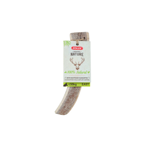 FRIANDISE POUR CHIEN EN BOIS DE CERF NATUREL ZOLUX® - EASY MOINS 10KG