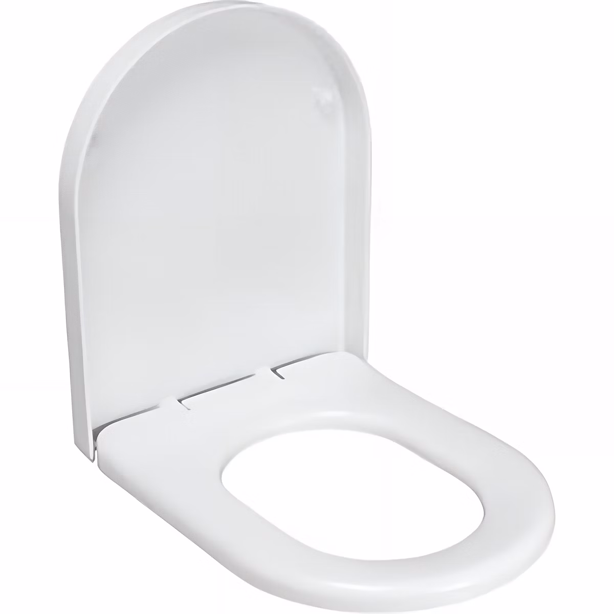 Abattant WC pour WC SANINDUSA Vintage Duroplast avec slow close frein de chute chrome blanc (non universel) | WC