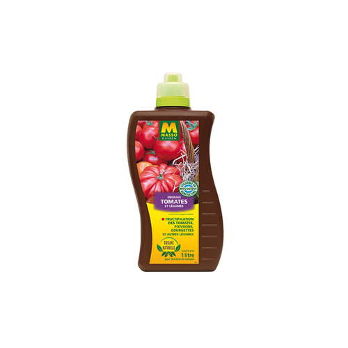ENGRAIS LIQUIDE TOMATES ET LÉGUMES MASSO® - 1L
