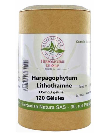 Herboristerie de Paris Harpagophytum Lithothamne 120 gélules