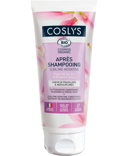 Coslys - Après shampooing Kératine Cheveux fragilisés et indisciplinés - 250 ml