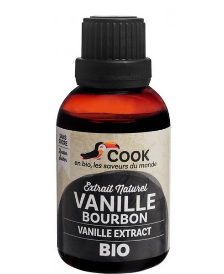 Cook - Extrait de vanille bourbon de Madagascar - 40 ml