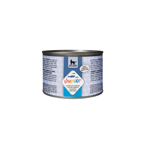 PÂTÉE POUR CHATON WILLIAM'S® - OPTIMAL - SAUMON/HARENG - 190G