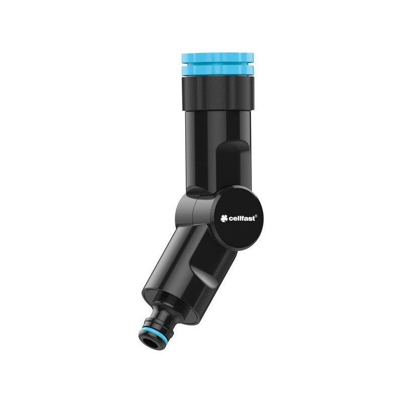 Nez de robinet univ. coudé femelle G1/2", G3/4", G1" ERGO