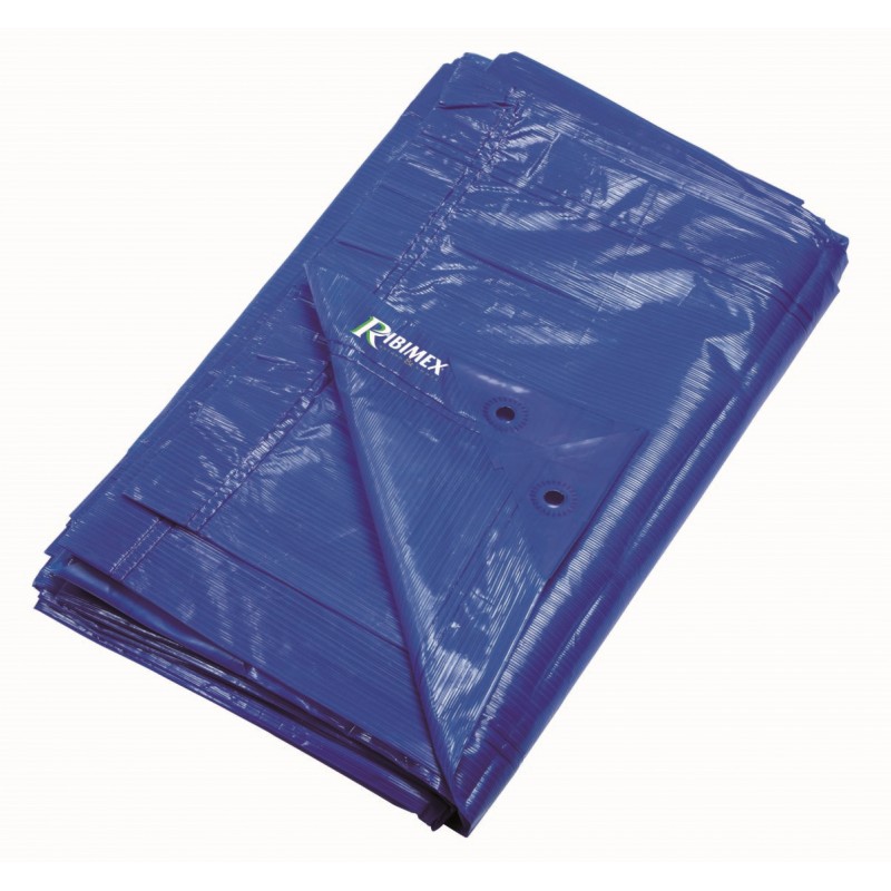 Bâche 8x12m 90 gr/m² Bleue Ecoplatinium Ribimex