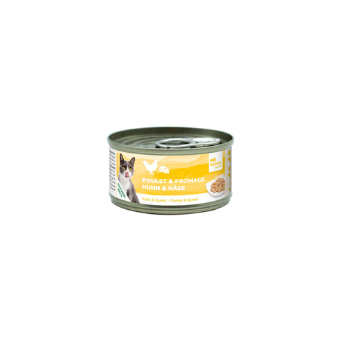 PÂTÉE POUR CHAT BUBI NATURE BUBIMEX® POULET & FROMAGE - 70G