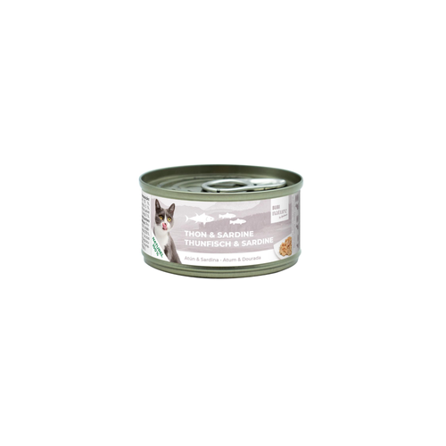 PÂTÉE POUR CHAT BUBI NATURE BUBIMEX® THON & SARDINE - 70G