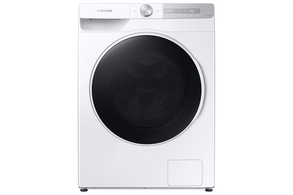 Samsung WW10T734DWH/S3 machine à laver Charge avant 10,5 kg 1400 tr/min Noir, Blanc