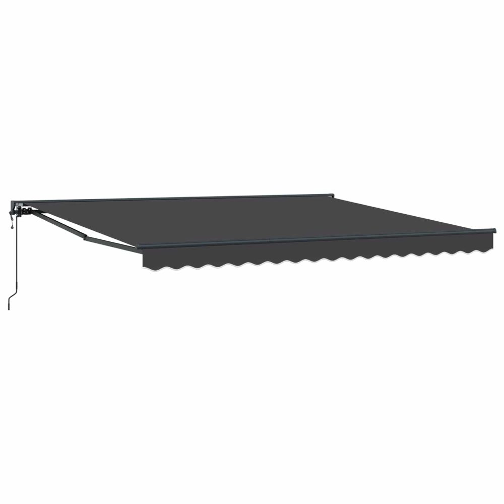 vidaXL Cadre d'auvent Anthracite 400 × 300 cm