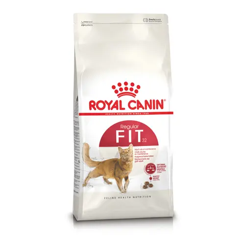 Jardin maison：Croquettes pour chat adulte avec une activité modérée et accès à l’extérieur Royal Canin Fit 32 - 4 kg