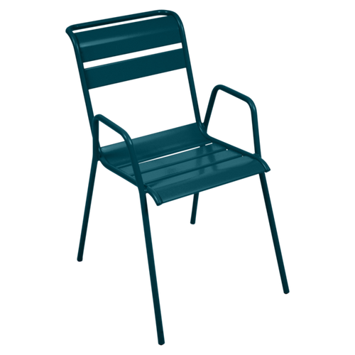 FAUTEUIL MONCEAU BRIDGE BLEU ACAPULCO FERMOB®