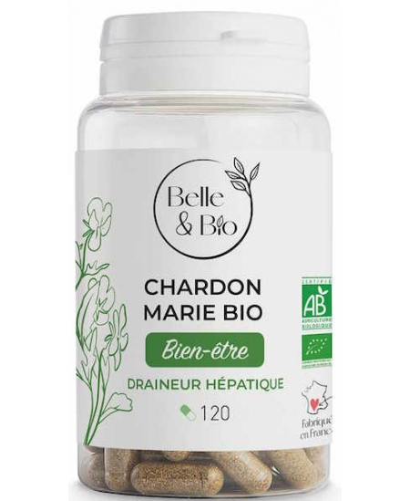 Belle et Bio Chardon marie bio 120 gélules