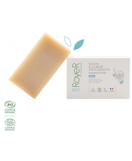 Royer - Savon à la bave d’escargot bio fraîche - 100 gr