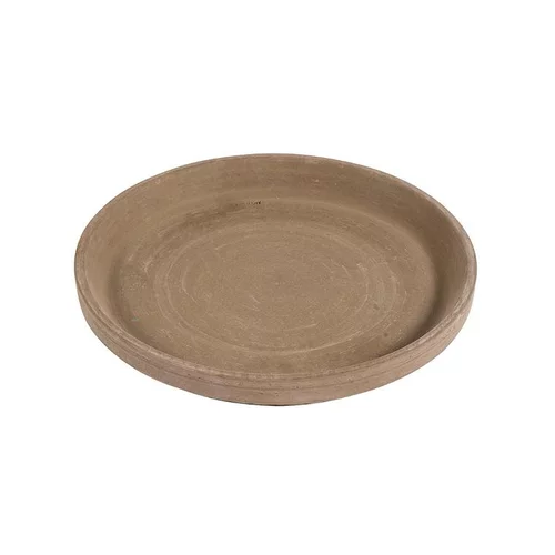 Pour votre espace：Soucoupe en terre cuite basalt Spang Xlu - Ø 14 cm